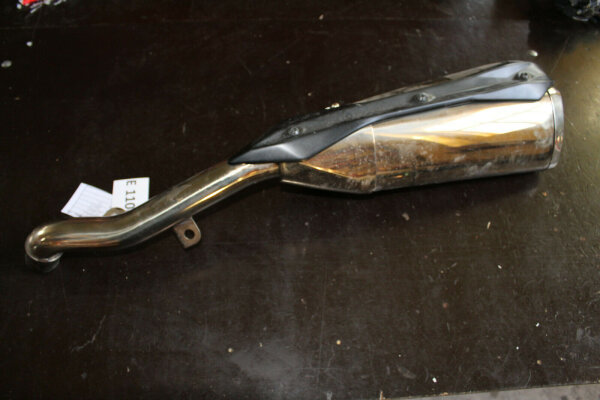 Auspuff, Krümmer, Endschalldämpfer, Endtopf links Kawasaki Z 1000  2007-2010
