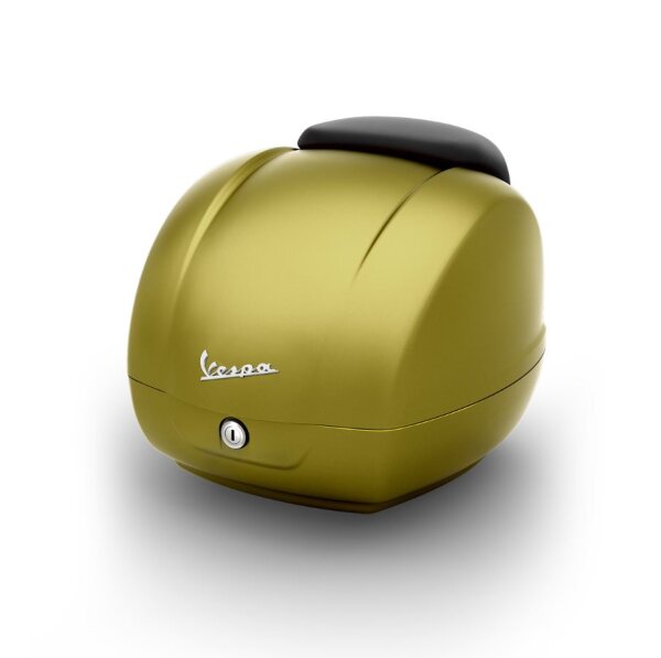 Vespa 36L Topcase lackiert - matt grün (V03)