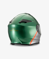 Moto Guzzi Modularer Helm mit BT - grün - Größe M