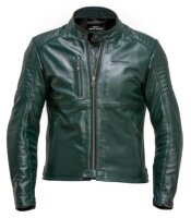 MG GREEN LEATHER JACKET Gr.56