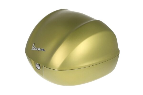 Vespa 32L Topcase lackiert - matt grün (V03)