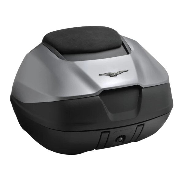 Moto Guzzi 52L Topcase mit lackiertem Deckel - grau