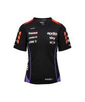 Aprilia T-Shirt Replica 2024 - Damen - schwarz/rot