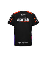 Aprilia T-Shirt Racing Team 2024 - Kinder - schwarz/rot