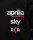 Aprilia T-Shirt Racing Team 2024 - Herren - schwarz/rot - Größe S