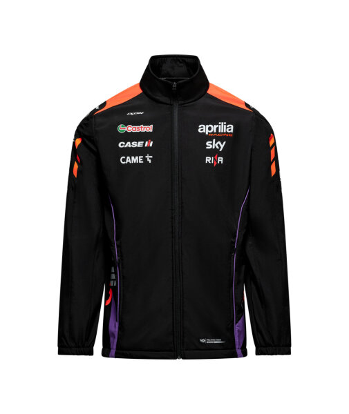 Aprilia Softshell Jacke Racing Team 2024 - Herren - schwarz/rot - Größe 2XL