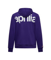 Aprilia Hoodie - Herren - violett/weiß