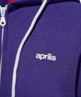 APRILIA HOODIE - WOMAN violett XXL