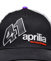 Aprilia Mesh Basecap Racing "41" Aleix Espargaro - schwarz/grau - Einheitsgröße