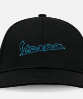 VESPA DEC BASEBALL CAP JET BLACK