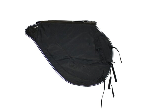 Fahrerbeinschutz mit Vespa Logo