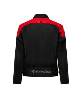 Aprilia Textiljacke Speed Blast - Unisex - schwarz/rot/weiß - Größe L