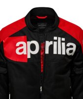 Aprilia Textiljacke Speed Blast - Unisex - schwarz/rot/weiß - Größe L