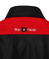 Aprilia Textiljacke Speed Blast - Unisex - schwarz/rot/weiß - Größe L