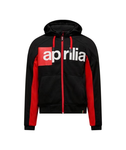 Aprilia Hoodie Next Rival Tech - Unisex - schwarz/rot