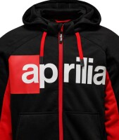 Aprilia Hoodie Next Rival Tech - Unisex - schwarz/rot