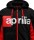 Aprilia Hoodie Next Rival Tech - Unisex - schwarz/rot