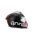 Aprilia Integralhelm - schwarz/silber/grün/rot