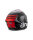 Aprilia Integralhelm - schwarz/silber/grün/rot