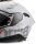 Aprilia Integralhelm - weiss/silber/grün/rot