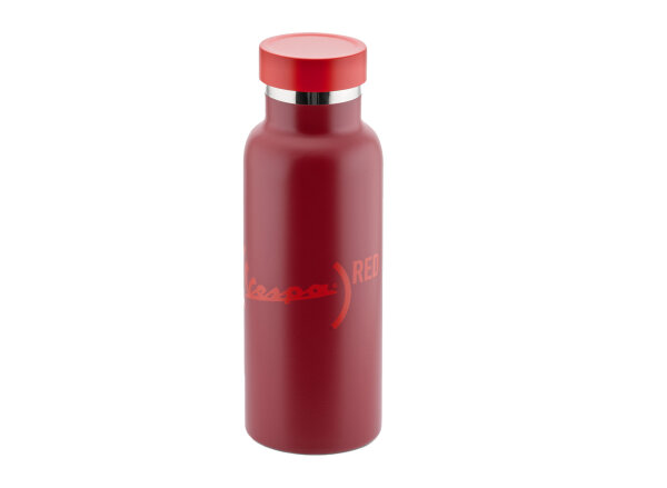 Vespa Edelstahl Flasche RED - rot - 500ml