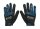 Vespa Handschuhe - schwarz/blau/weiß