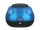 Piaggio 37L Topcase Kit mit lackiertem Deckel - matt blau (297/A)