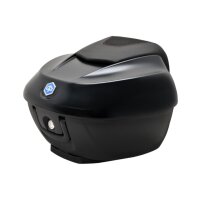 Piaggio 36L Topcase Kit mit lackiertem Deckel - schwarz