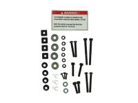 Piaggio 36L Topcase Kit mit lackiertem Deckel - matt blau