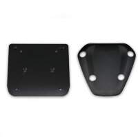 Piaggio 36L Topcase Kit mit lackiertem Deckel - matt blau