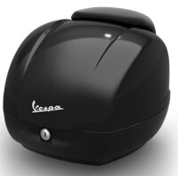 Vespa 36L Topcase lackiert - schwarz (XN2 - 89/A)