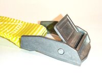 Spanngurt, Zurrgurt mit Klemmschloss gelb 2,5 m x 2,5 cm,...