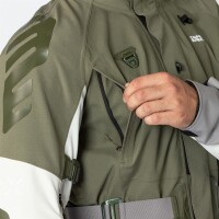 Venture-STX 1.0 Laminatjacke hellgrau-oliv XL