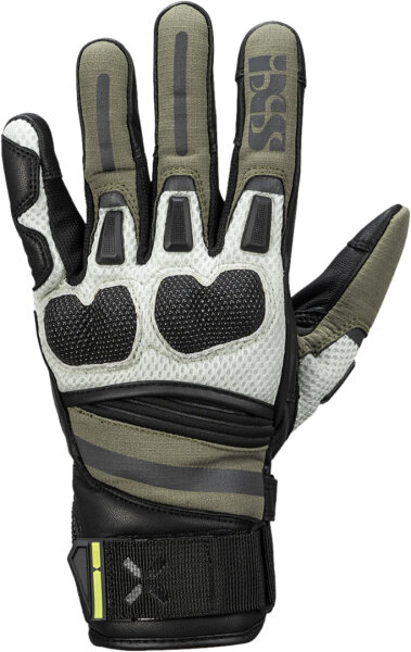 Tour Handschuh Montevideo-Air 2.0 schwarz-oliv-hellgrau XL