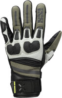 Tour Handschuh Montevideo-Air 2.0 schwarz-oliv-hellgrau L