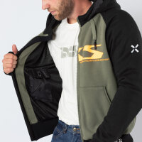 Rapid 1.0 Hoodie oliv-orange L