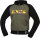 Rapid 1.0 Hoodie oliv-orange L