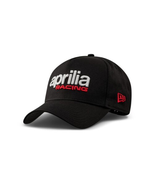 Aprilia Basecap New Era 2025 9Forty - schwarz/rot/weiß - Einheitsgrößen