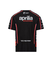 Aprilia T-Shirt Replica 2025 - Herren - schwarz/rot - Größe 2XL
