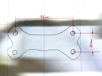 Moto Guzzi V7 Klemmbock