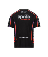 Aprilia T-Shirt Replica 2025 - Herren - schwarz/rot