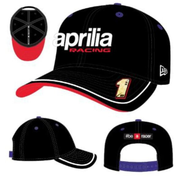 Aprilia Basecap New Era 2025 JM 9Seventy - schwarz - Einheitsgröße