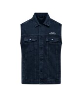 Moto Guzzi Jeansweste - Unisex - schwarz