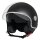 Piaggio Mirror Demi-Jet Helm - schwarz