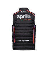 Aprilia Bodywarmer Replica 2025 - Herren - schwarz/rot - Größe XL