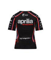 Aprilia T-Shirt Replica 2025 - Damen - schwarz/rot