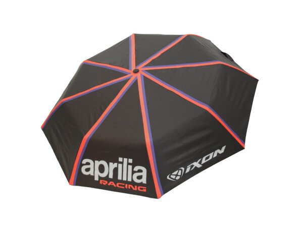 Aprilia Regenschirm Racing 2025 IxonLogo - schwarz/rot - 90x90cm