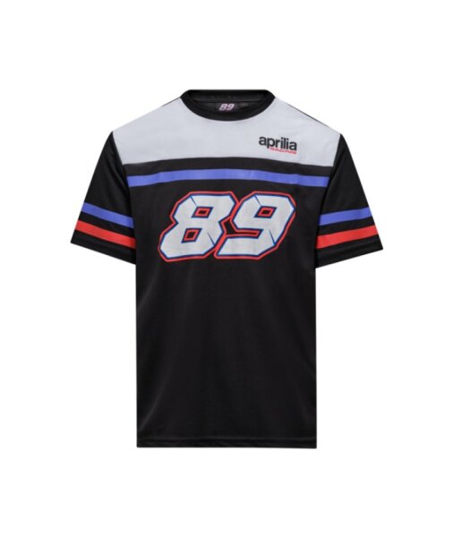 Aprilia T-Shirt Jorge Martin, Dual, schwarz