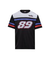 Aprilia T-Shirt Jorge Martin, Dual, schwarz