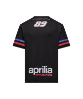 Aprilia T-Shirt Jorge Martin, Dual, schwarz